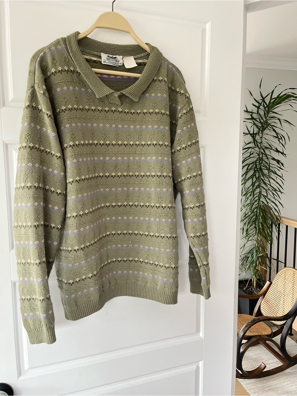 Vintage Northern Reflections Collar Crew